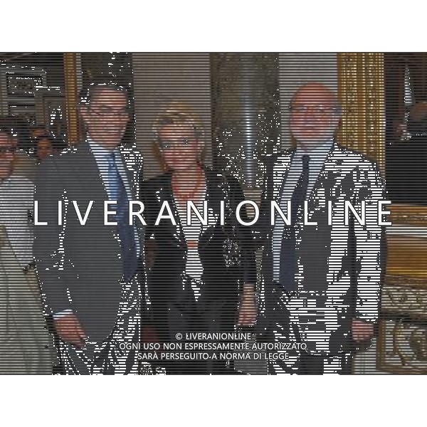 ÒGli incontri del GiornoÓ al ÒCircolo della StampaÓ Milano 21/05/2007 nella foto Massimo Moratti e Giovanni Morandi ph Romano/Ag. Aldo Liverani