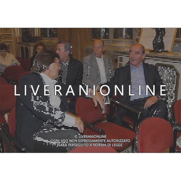 ÒGli incontri del GiornoÓ al ÒCircolo della StampaÓ Milano 21/05/2007 nella foto Roberto Boninsegna e Mariolino Corso ph Romano/Ag. Aldo Liverani