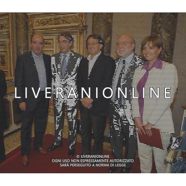 ÒGli incontri del GiornoÓ al ÒCircolo della StampaÓ Milano 21/05/2007 nella foto Mariolino Corso con Massimo Moratti, Roberto Boninsegna e Giovanni Morandi ph Romano/Ag. Aldo Liverani