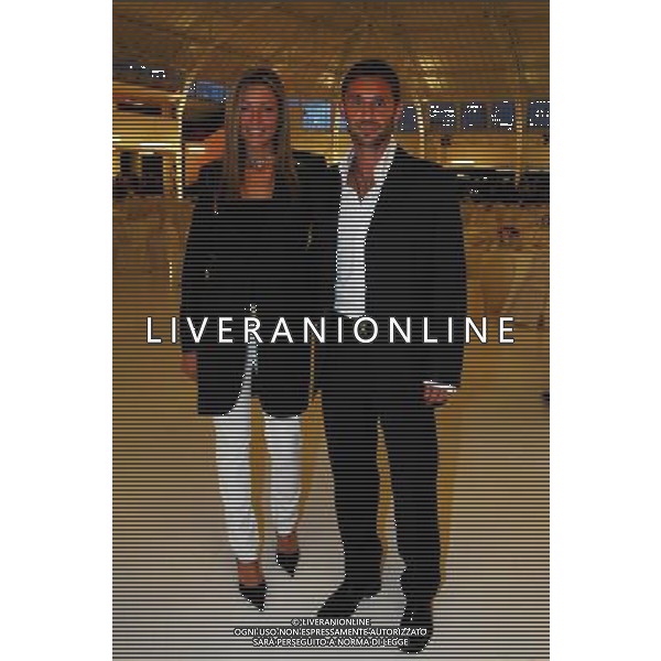 MILANO 21/5/2007 PALAGHIACCI VIA PIRANESI, 14 FESTA DI COMPLEANNO DI URBANO CAIRO NELLA FOTO ANDREA ARDITO CON SUSANNA FOTO MARIO ROMANO/AG ALDO LIVERANI