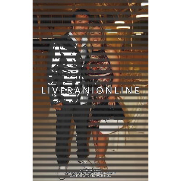 MILANO 21/5/2007 PALAGHIACCI VIA PIRANESI, 14 FESTA DI COMPLEANNO DI URBANO CAIRO NELLA FOTO GIANLUCA COMOTTO E MARIANGELA FOTO MARIO ROMANO/AG ALDO LIVERANI