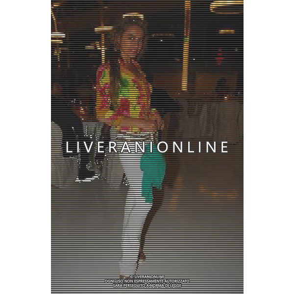 MILANO 21/5/2007 VIA PIRANESI, 14 FESTA DI COMPLEANNO DI URBANO CAIRO NELLA FOTO LORI DEL SANTO FOTO MARIO ROMANO/AG ALDO LIVERANI