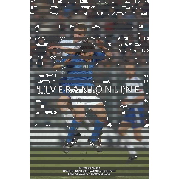 PALERMO 29/03/2003 ITALIA - FINLANDIA NELLA FOTO FRANCESCO TOTTI AGENZIA ALDO LIVERANI