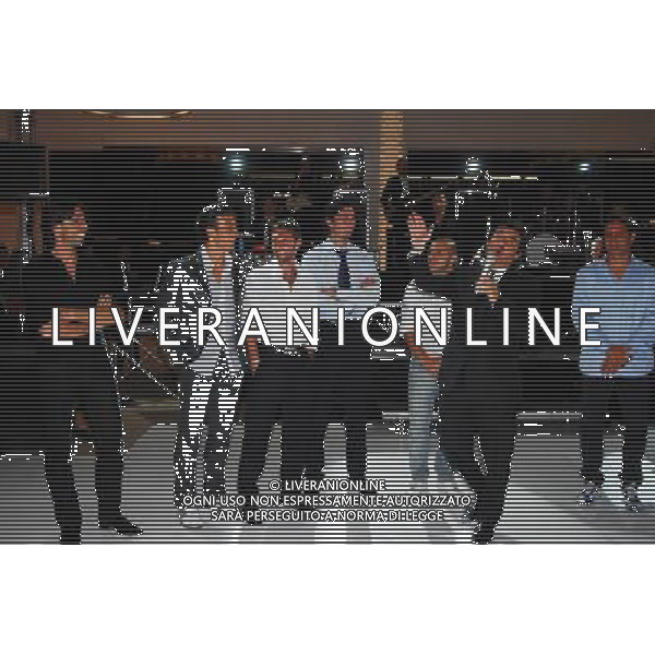 MILANO 21/5/2007 VIA PIRANESI, 14 FESTA DI COMPLEANNO DI URBANO CAIRO NELLA FOTO URBANO CAIRO CON ALCUNI GIOCATORI DEL TORINO FOTO MARIO ROMANO/AG ALDO LIVERANI