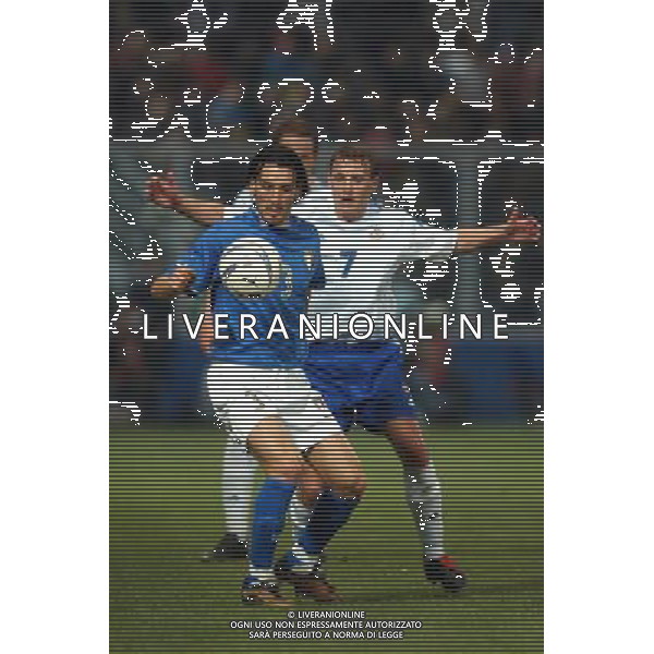PALERMO 29/03/2003 ITALIA - FINLANDIA NELLA FOTO GIANLUCA ZAMBROTTA AGENZIA ALDO LIVERANI