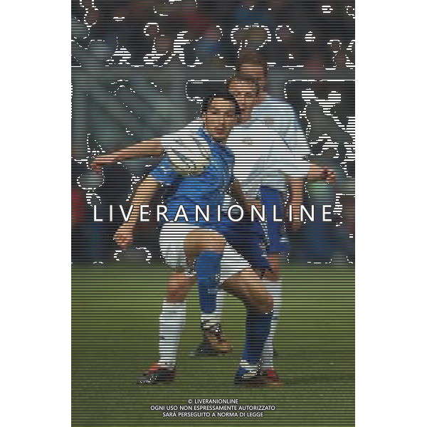 PALERMO 29/03/2003 ITALIA - FINLANDIA NELLA FOTO GIANLUCA ZAMBROTTA AGENZIA ALDO LIVERANI