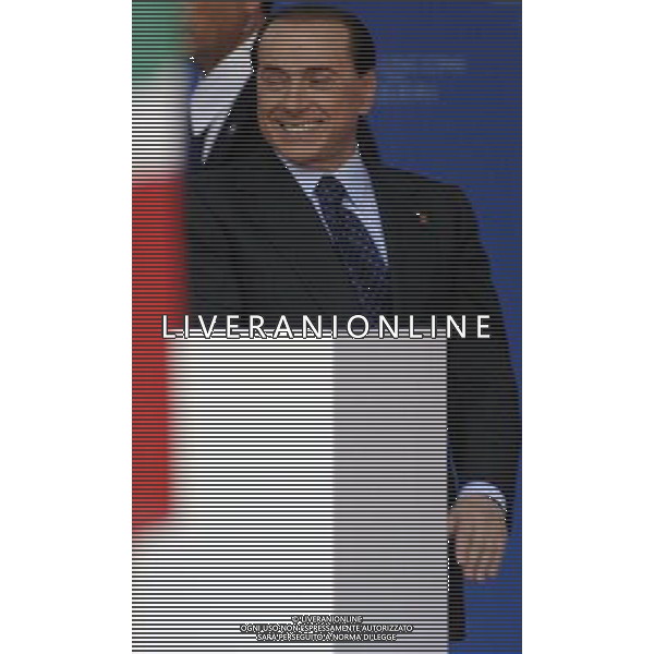 PIACENZA 21-05-2007 PIAZZA CAVALLI, INTERVENTO DI SILVIO BERLUSCONI, A FAVORE DEL CANDIDATO DI FORZA ITALIA PER LE COMUNALI DI PIACENZA. NELLA FOTO : SILVIO BERLUSCONI, DIVERTENTE PH TACCA/AGENZIA ALDO LIVERANI