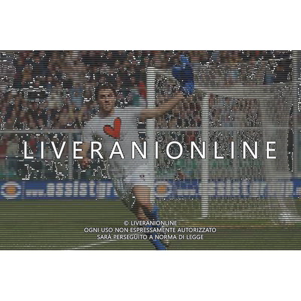 PALERMO 29/03/2003 ITALIA - FINLANDIA NELLA FOTO CHRISTIAN VIERI ESULTA DOPO IL GOL AGENZIA ALDO LIVERANI