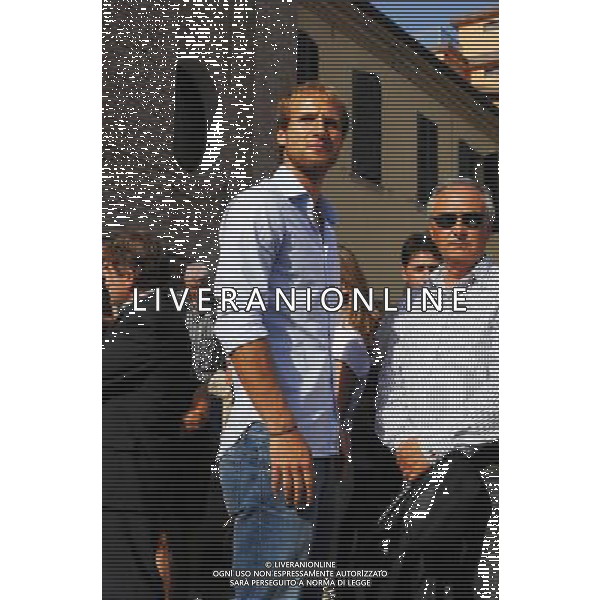 Funerali di Vincenzo Bellavista Presidente Rimini Calcio 23.05.2007 Nella Foto:Muslimuvic giocatore del Parma ed ex del Rimini /Ag. Aldo Liverani