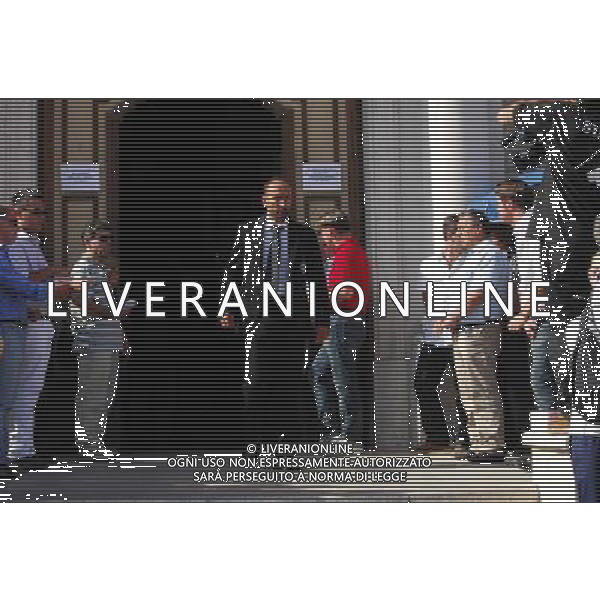 Funerali di Vincenzo Bellavista Presidente Rimini Calcio 23.05.2007 Nella Foto:Emiliano Salvetti capitano del Cesena /Ag. Aldo Liverani