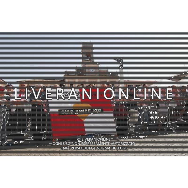 Funerali di Vincenzo Bellavista Presidente Rimini Calcio 23.05.2007 Nella Foto:Tifosi Rimini /Ag. Aldo Liverani