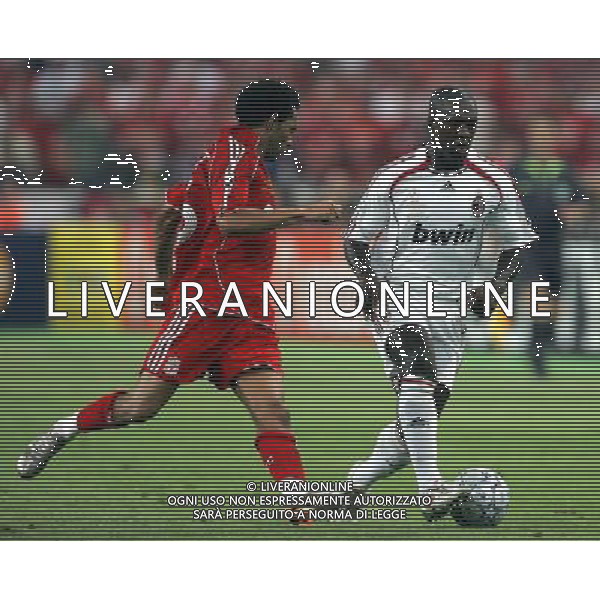 Milan - Liverpool finale Champions League Stadio Olimpico di Atene 23/05/2007 nella foto pennant e clarence seedorf ph Luzzani/Ag. Aldo Liverani