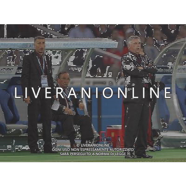 ATENE 23/05/2007 MILAN LIVERPOOL FINALE DI CHAMPIONS LEAGUE NELLA FOTO carlo ancelotti FOTO LUZZANI MARCO
