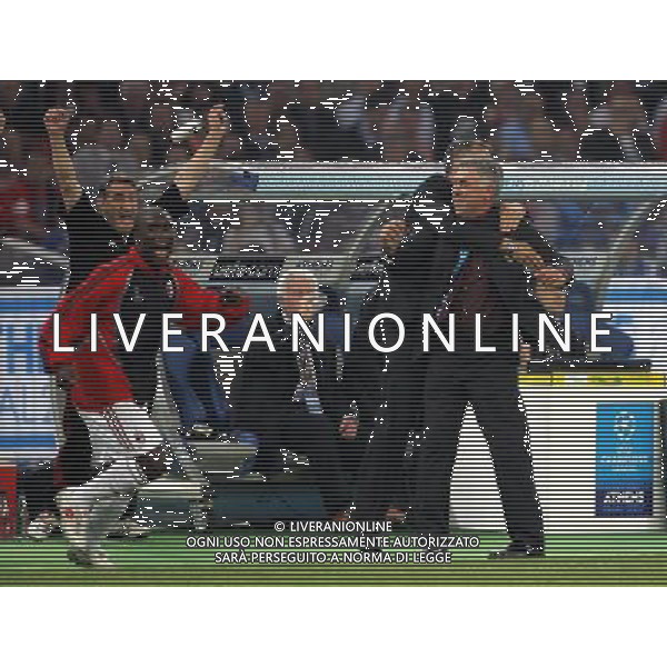 ATENE 23/05/2007 MILAN LIVERPOOL FINALE DI CHAMPIONS LEAGUE NELLA FOTO carlo ancelotti FOTO LUZZANI MARCO