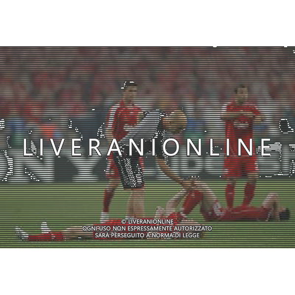 ATENE 23/05/2007 MILAN LIVERPOOL FINALE DI CHAMPIONS LEAGUE NELLA FOTO DELUSIONE LIVERPOOL FOTO LUZZANI MARCO