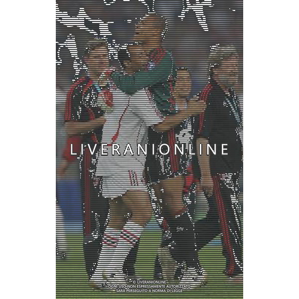 ATENE 23/05/2007 MILAN LIVERPOOL FINALE DI CHAMPIONS LEAGUE NELLA FOTO DIDA-CAFU FOTO LUZZANI MARCO