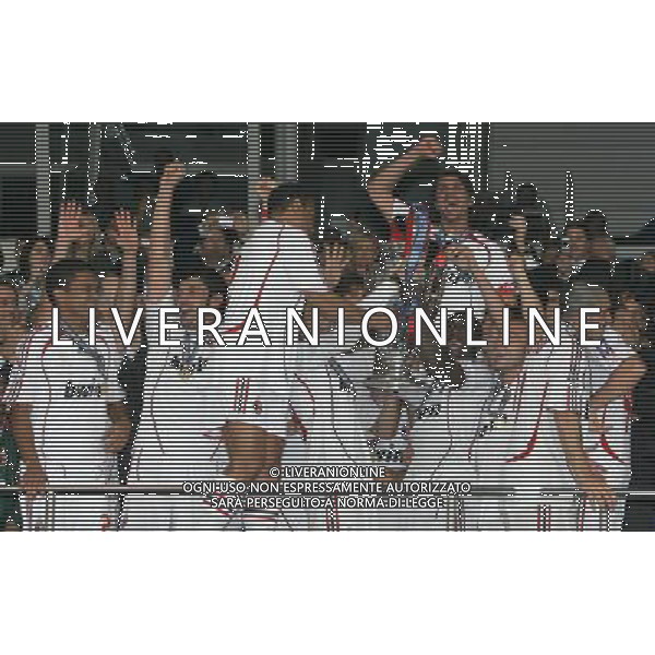 ATENE 23/05/2007 MILAN LIVERPOOL FINALE DI CHAMPIONS LEAGUE NELLA FOTO IL MILAN VINCE LA COPPA DEI CAMPIONI FOTO LUZZANI MARCO