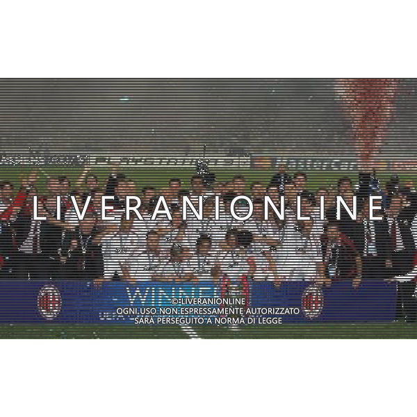 ATENE 23/05/2007 MILAN LIVERPOOL FINALE DI CHAMPIONS LEAGUE NELLA FOTO IL MILAN VINCE LA COPPA CAMPIONI FOTO LUZZANI MARCO