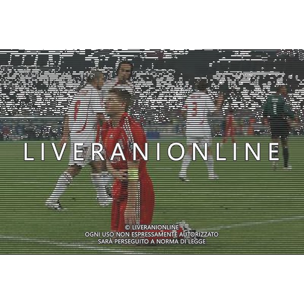 ATENE 23/05/2007 MILAN LIVERPOOL FINALE DI CHAMPIONS LEAGUE NELLA FOTO STEVEN GERRARD FOTO LUZZANI MARCO