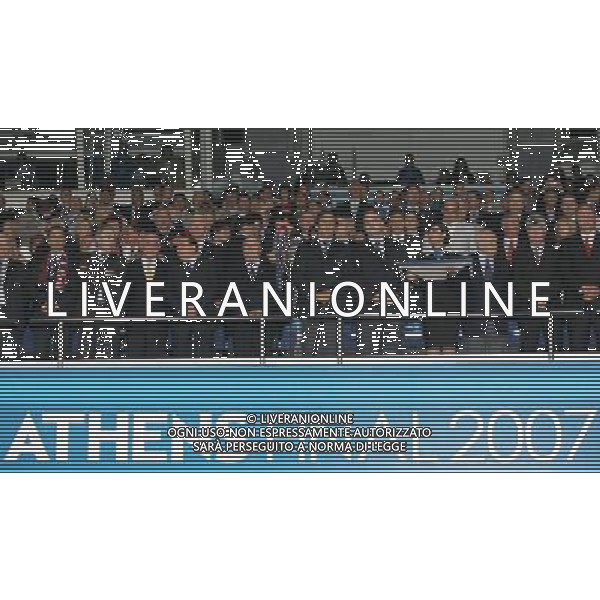 ATENE 23/05/2007 MILAN LIVERPOOL FINALE DI CHAMPIONS LEAGUE NELLA FOTO AUTORITA IN TRIBUNA FOTO LUZZANI MARCO