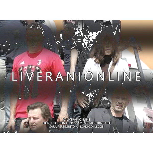 Arrivo alla Malpensa dei giocatori del Milan campione d\'Europa vincitori della Champions League vinta contro il Liverpool 24/05/2007 nella foto Ronaldo ph Andry/ag. Aldo Liverani