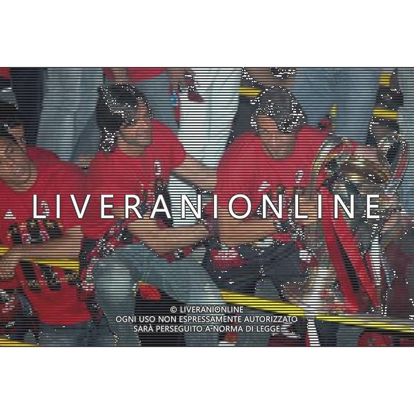 MILANO 24/5/2007 PIAZZA DUOMO FESTA DEL MILAN PER LA VITTORIA IN CHAMPIONS LEAGUE NELLA FOTO VALERIO FIORI E PAOLO MALDINI FOTO ROMANO-FRANKY/AG ALDO LIVERANI