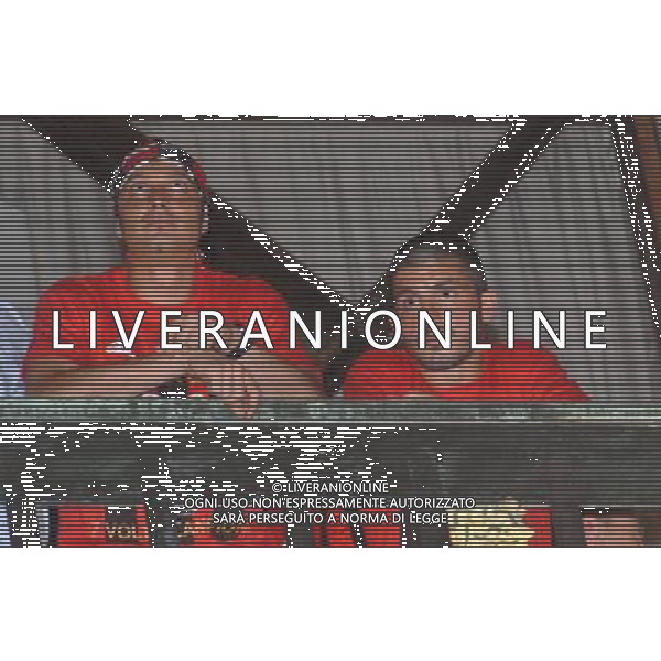 MILANO 24/5/2007 PIAZZA DUOMO FESTA DEL MILAN PER LA VITTORIA IN CHAMPIONS LEAGUE NELLA FOTO ALESSANDRO ODDO E GENNARO GATTUSO FOTO ROMANO-FRANKY/AG ALDO LIVERANI