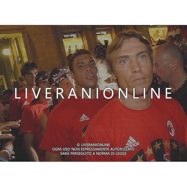 MILANO 24/5/2007 PIAZZA DUOMO FESTA DEL MILAN PER LA VITTORIA IN CHAMPIONS LEAGUE NELLA FOTO RONALDO FOTO ROMANO-FRANKY/AG ALDO LIVERANI