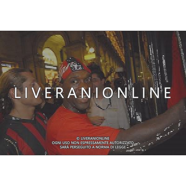 MILANO 24/5/2007 PIAZZA DUOMO FESTA DEL MILAN PER LA VITTORIA IN CHAMPIONS LEAGUE NELLA FOTO CLARENCE SEEDORF FOTO ROMANO-FRANKY/AG ALDO LIVERANI