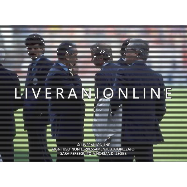 Juventus - Liverpool finale Champions League Stadio Heysel di Bruxelles 29/05/1985 nella foto Giovanni Trapattoni ph archivio agenzia aldo liverani