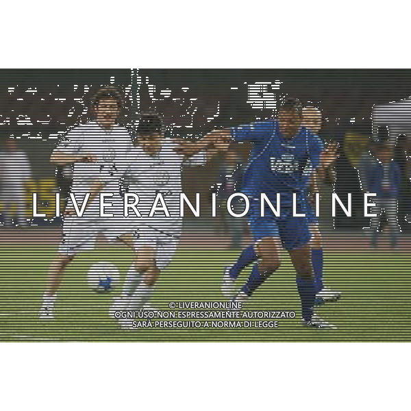 NAPOLI 28 MAGGIO 2007 STADIO SAN PAOLO- PARTITA DEL CUORE NELLA FOTO: VINCENZO SALEMME- DIDA NELSON FOTO MOSCA- AG LIVERANI