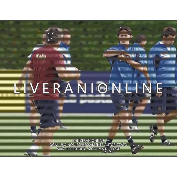Allenamento Raduno Nazionale Italiana a Coverciano 29.05.2007 Nella Foto: filippo Inzaghi Ag. Aldo Liverani