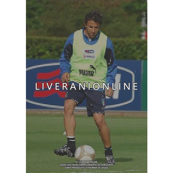 Allenamento Raduno Nazionale Italiana a Coverciano 29.05.2007 Nella Foto: alessandro Del Piero Ag. Aldo Liverani