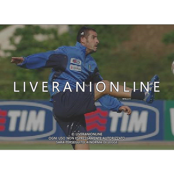 Allenamento Raduno Nazionale Italiana a Coverciano 29.05.2007 Nella Foto: cristiano Lucarelli Ag. Aldo Liverani