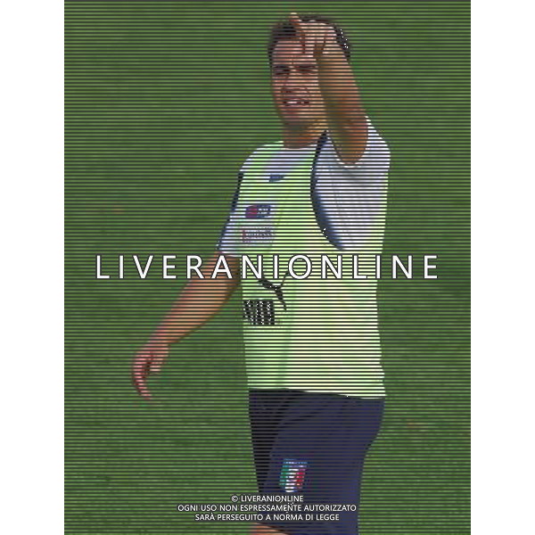 Allenamento Raduno Nazionale Italiana a Coverciano 29.05.2007 Nella Foto: fabio Cannavaro Ag. Aldo Liverani