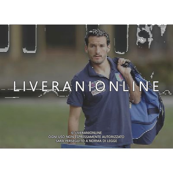 Allenamento Raduno Nazionale Italiana a Coverciano 29.05.2007 Nella Foto: gianluca Zambrotta Ag. Aldo Liverani