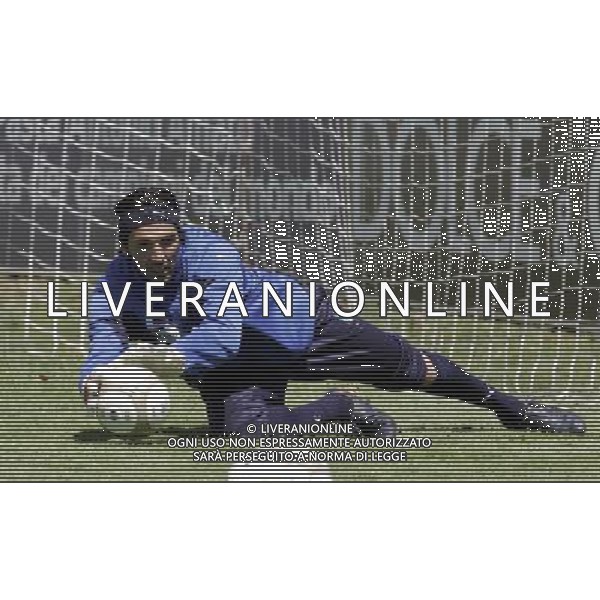 Allenamento della Nazionale Italiana a Coverciano 30/05/2007 nella foto Gianluigi Buffon. ph bucco/Ag. Aldo liverani