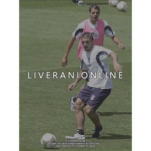 Allenamento della Nazionale Italiana a Coverciano 30/05/2007 nella foto gennaro gattuso ph bucco/Ag. Aldo liverani