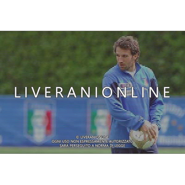 Raduno e Allenamento della Nazionale Italiana a Coverciano-29.05.2007 Nella Foto: alessandro Del Piero Ag. Aldo Liverani