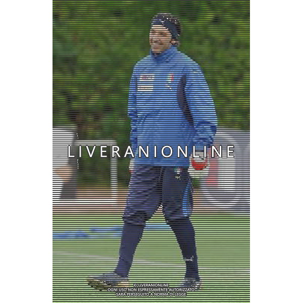 Raduno e Allenamento della Nazionale Italiana a Coverciano-29.05.2007 Nella Foto: gianluigi Buffon Ag. Aldo Liverani