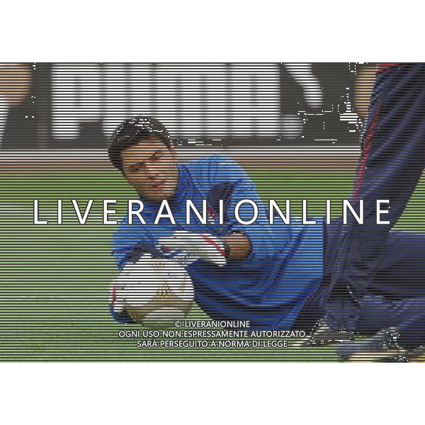 Raduno e Allenamento della Nazionale Italiana a Coverciano-29.05.2007 Nella Foto: marco Amelia Ag. Aldo Liverani