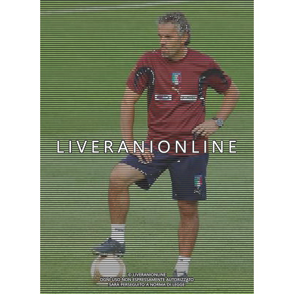 Raduno e Allenamento della Nazionale Italiana a Coverciano-29.05.2007 Nella Foto: roberto Donadoni Ag. Aldo Liverani