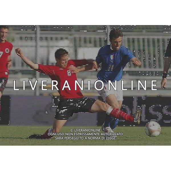 Italia - Albania U21 Qualificazioni ai Campionati Europei U21 01/06/2007 nella Foto: Giuseppe Rossi Ag. Aldo Liverani