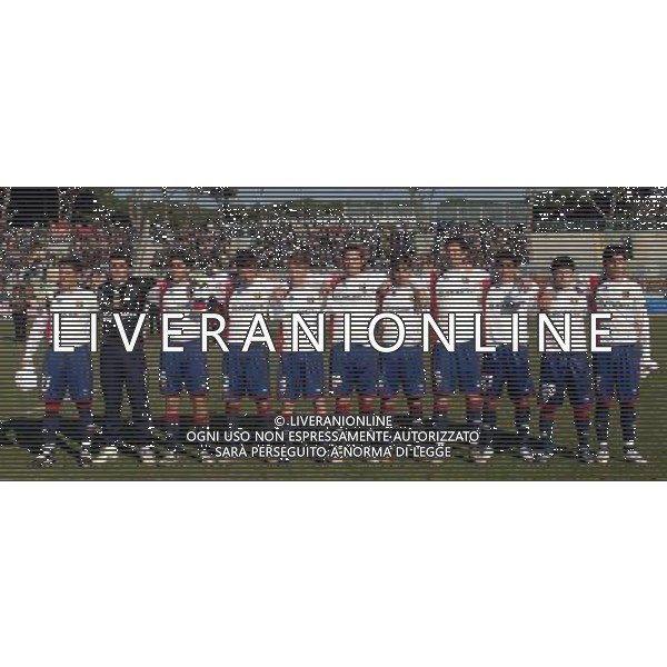 59¡ Torneo \'Coppa Carnevale\' di Viareggio 19.02.2007 - Viareggio Nella Foto:Ph.Vitez/Genoa Squadra formazione Ph Agenzia Aldo Liverani