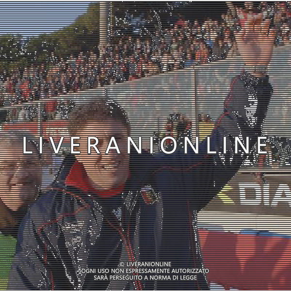 59¡ Torneo \'Coppa Carnevale\' di Viareggio 19.02.2007 - Viareggio Nella Foto:Ph.Vitez/Torrente Vincenzo(Genoa)sotto la curva Ph Agenzia Aldo Liverani