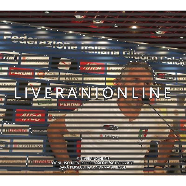 Carnago (Varese) 3 giugno 2007 Centro Sportivo Milanello Conferenza stampa CT della Nazionale Italiana Donadoni Roberto foto Andry / Ag. Aldo Liverani