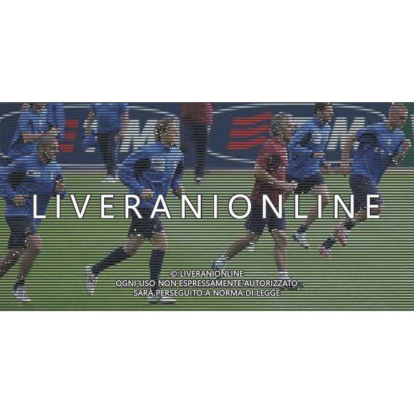 Allenamento della Nazionale Italiana nel centro sportivo Milanello a Cornago 04/06/2007 nella foto roberto donadoni ph andry/ag. aldo liverani