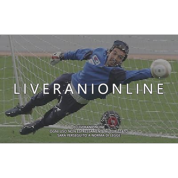 Allenamento della Nazionale Italiana nel centro sportivo Milanello a Cornago 04/06/2007 nella foto gianluigi buffon ph andry/ag. aldo liverani