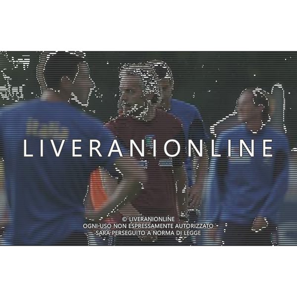 Allenamento della Nazionale Italiana nel centro sportivo Milanello a Cornago 04/06/2007 nella foto roberto donadoni ph andry/ag. aldo liverani