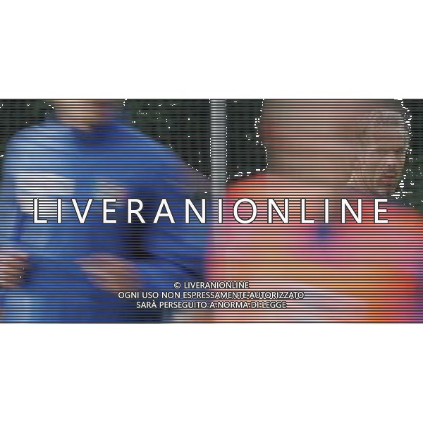 Allenamento della Nazionale Italiana nel centro sportivo Milanello a Cornago 04/06/2007 nella foto roberto donadoni ph andry/ag. aldo liverani